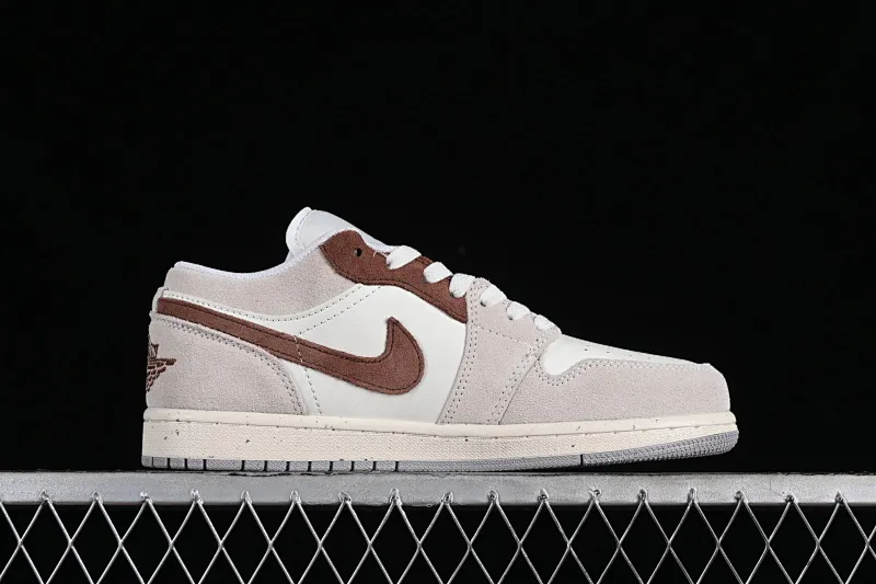 All categories Air Jordan Jordan series basketball shoes Air Jordan 1 Low Z version Air Jordan 1 Low AJ1 Joe 1 taupe low-top cultural and leisure sports sneakers HF1567-200